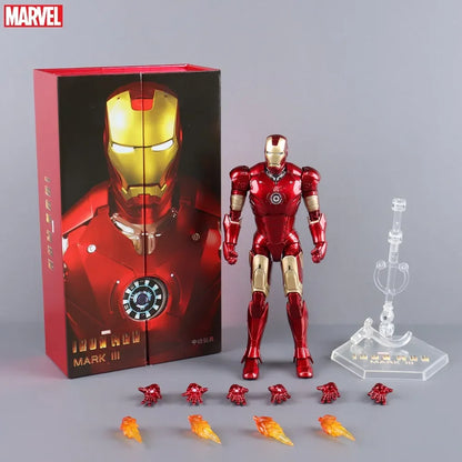 Marvel Comics - Iron Man Tony Stark Armature Mk Originale Zd Toys Action Figure