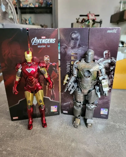 Marvel Comics - Iron Man Tony Stark Armature Mk Originale Zd Toys Action Figure