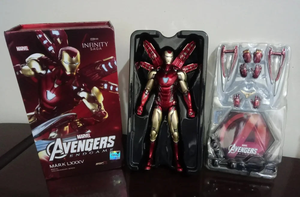 Marvel Comics - Iron Man Tony Stark Armature Mk Originale Zd Toys Action Figure