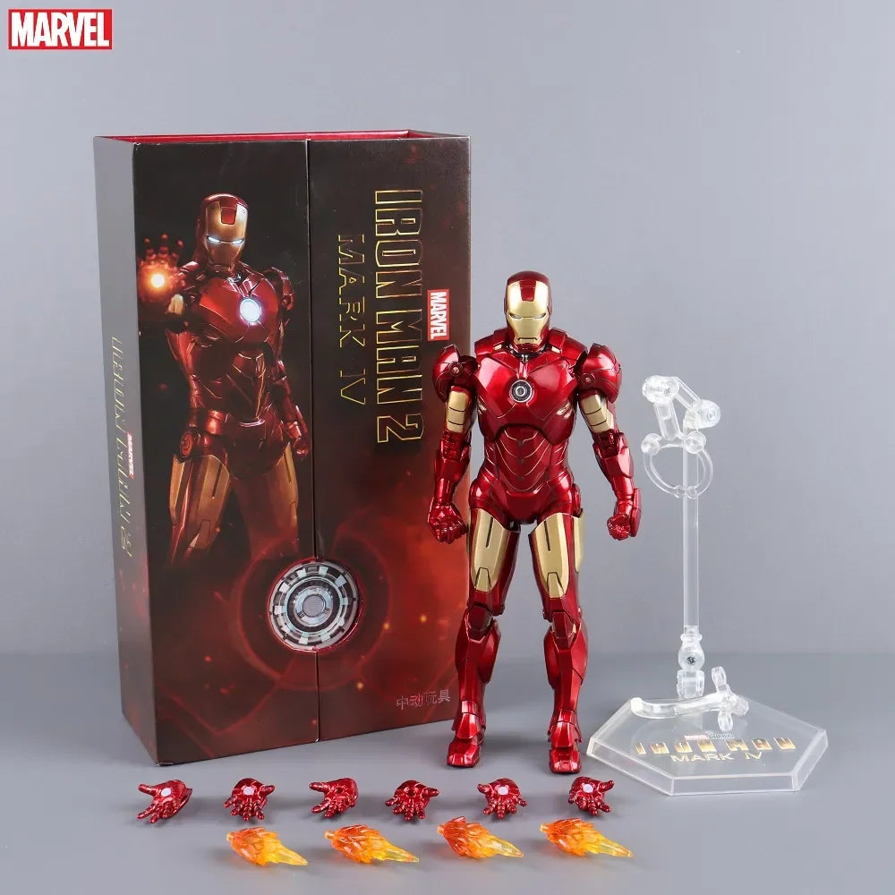Marvel Comics - Iron Man Tony Stark Armature Mk Originale Zd Toys Action Figure