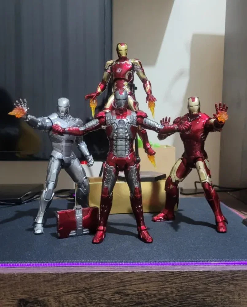 Marvel Comics - Iron Man Tony Stark Armature Mk Originale Zd Toys Action Figure