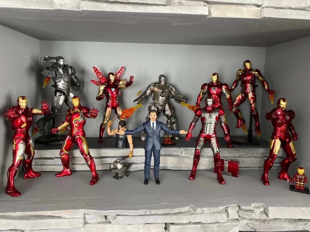 Marvel Comics - Iron Man Tony Stark Armature Mk Originale Zd Toys Action Figure