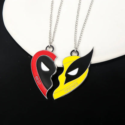 Marvel: Deadpool And Wolverine - Coppia Di Collane Portachiavi E Braccialetti Accessori