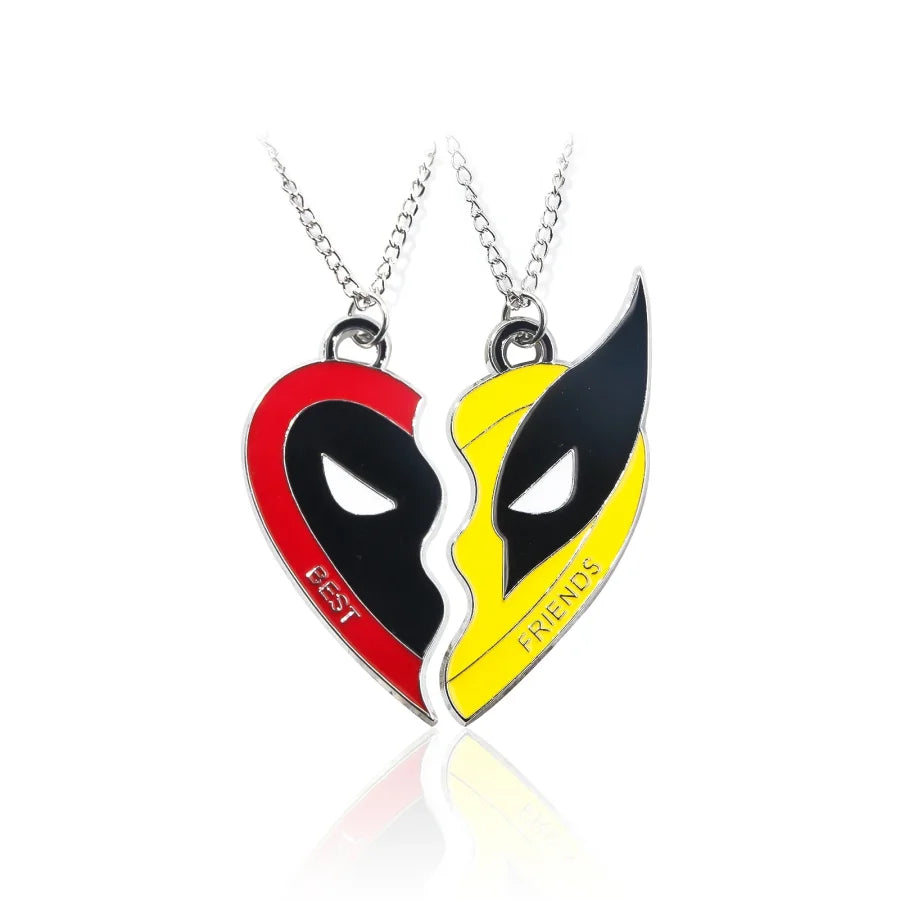 Marvel: Deadpool And Wolverine - Coppia Di Collane Portachiavi E Braccialetti Accessori