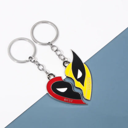 Marvel: Deadpool And Wolverine - Coppia Di Collane Portachiavi E Braccialetti Accessori