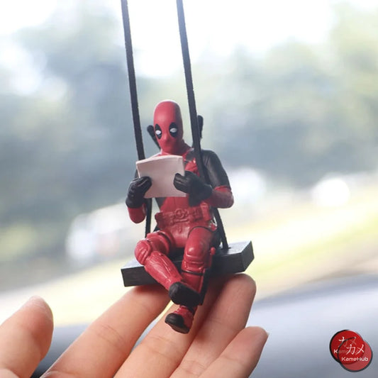 Deadpool - Mini Action Figure / Accessorio Per Auto Da Appendere 1