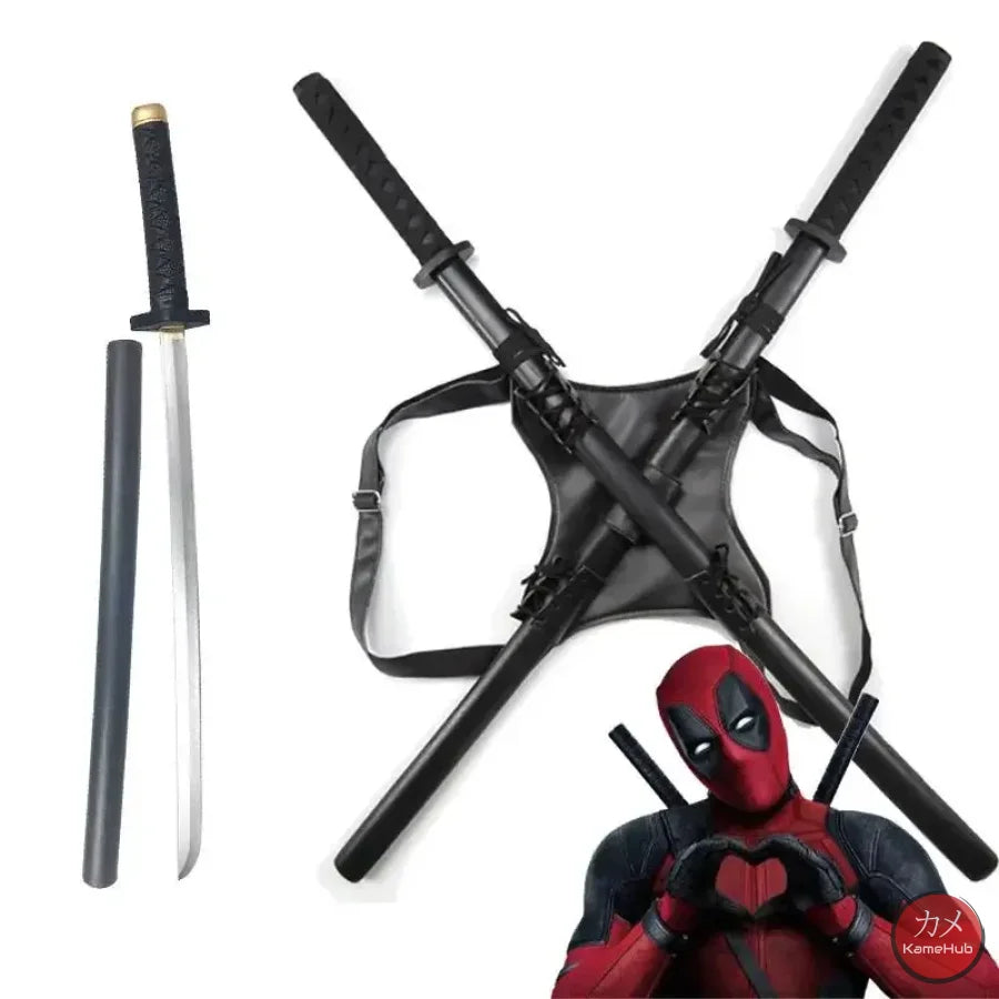 Marvel: Deadpool & Wolverine - Coppia Di Katana E Fodero Katane Spade