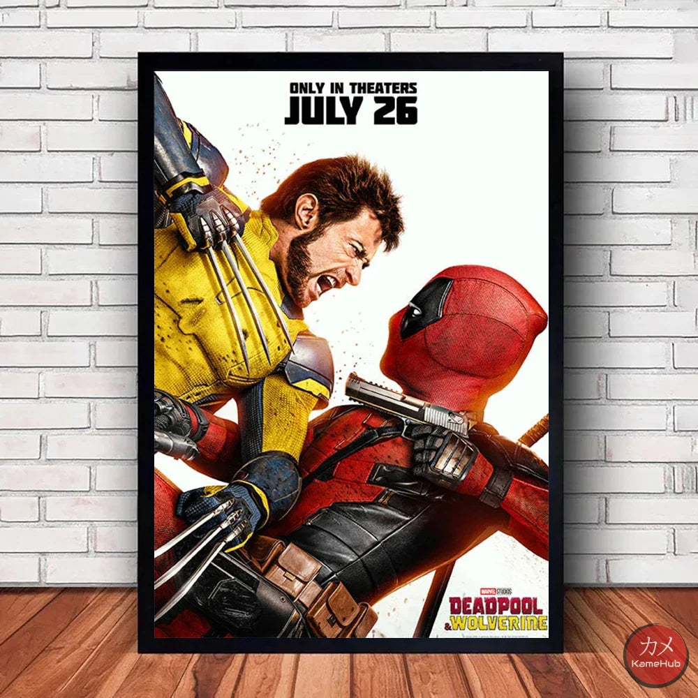 Beadpool Poster Raining Bullets Marvel: Deadpool & Wolverine - Movie Posters – KameHub