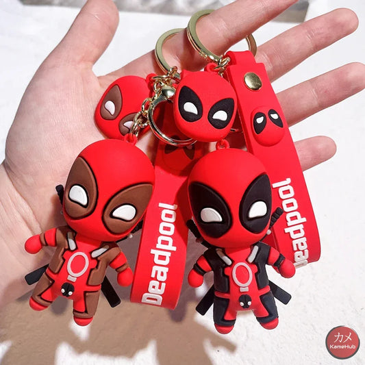 Marvel: Deathpool - Wade Wilson Portachiavi In Silicone Accessori