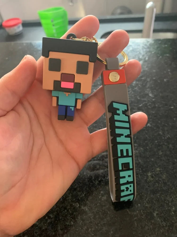 Minecraft - Portachiavi In Silicone Accessori