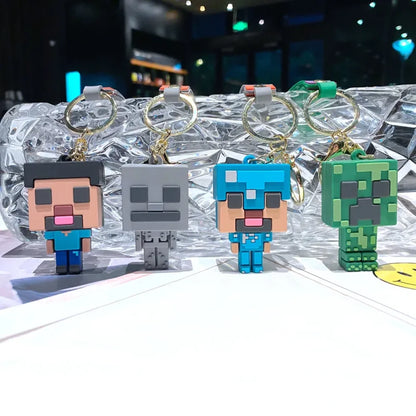 Minecraft - Portachiavi In Silicone Accessori