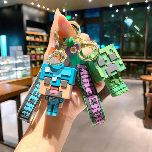 Minecraft - Portachiavi In Silicone Accessori