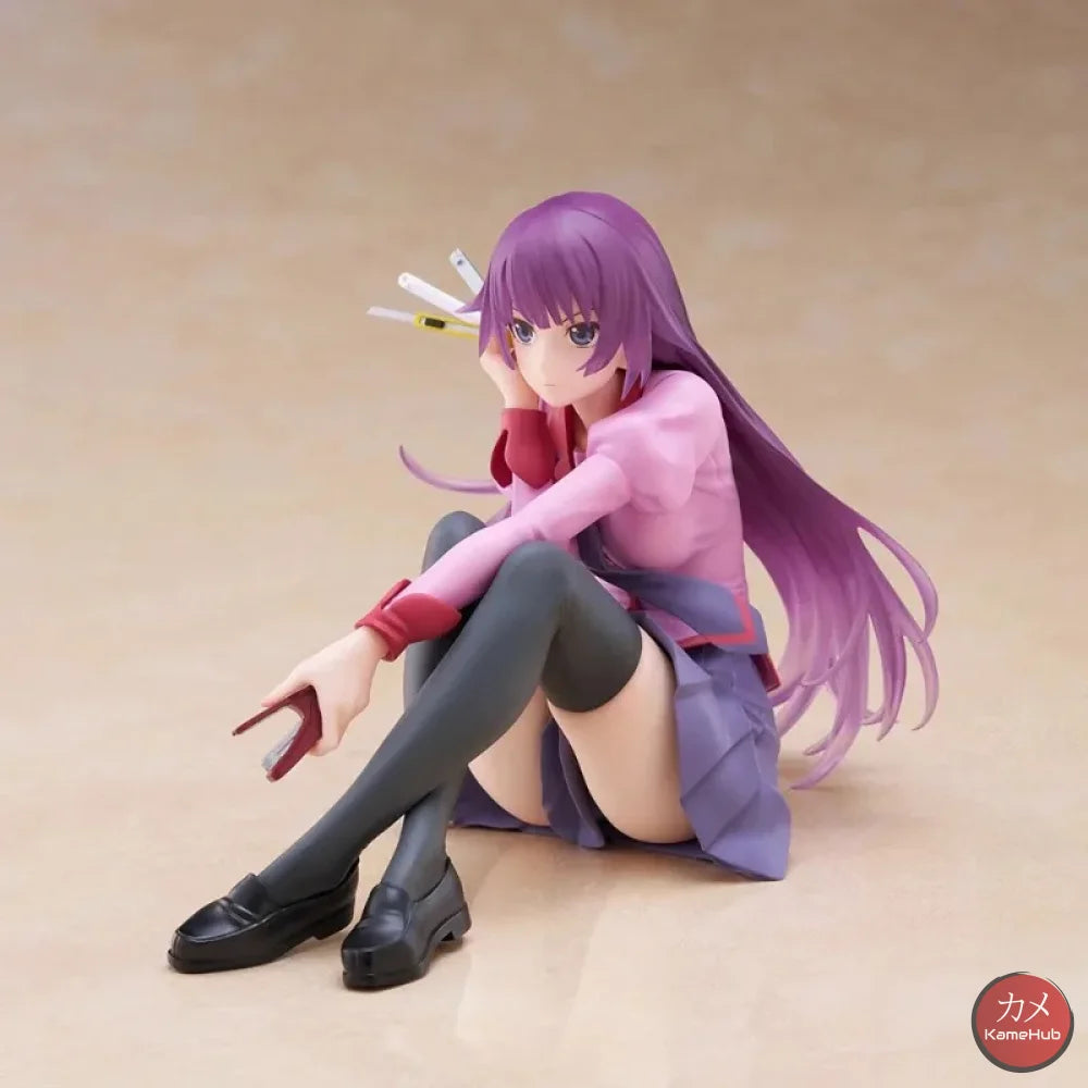 Monogatari Series - Senjougahara Hitagi Action Figure Taito Desktop Cute - Senjougahara Hitagi 13cm - Action Figure
