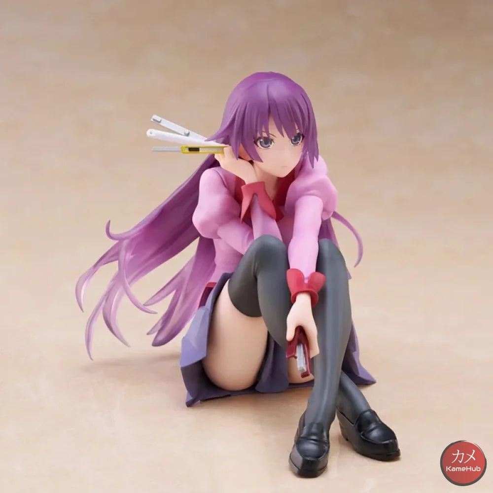 Monogatari Series - Senjougahara Hitagi Action Figure Taito Desktop Cute - Senjougahara Hitagi 13cm - Action Figure