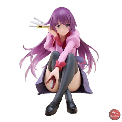 Monogatari Series - Senjougahara Hitagi Action Figure Taito Desktop Cute - Senjougahara Hitagi 13cm - Action Figure