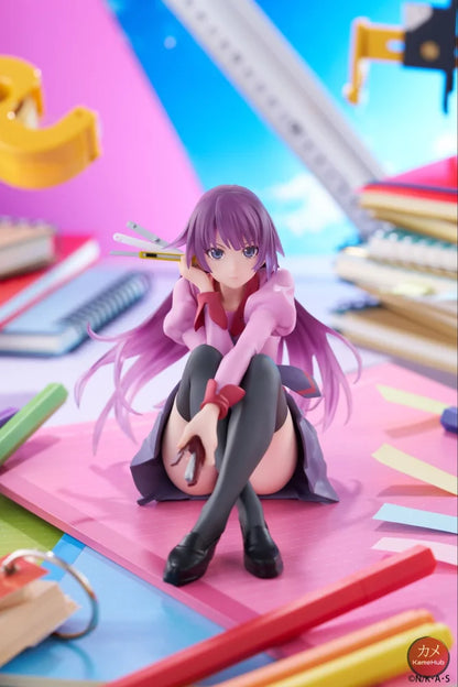 Monogatari Series - Senjougahara Hitagi Action Figure Taito Desktop Cute - Senjougahara Hitagi 13cm - Action Figure