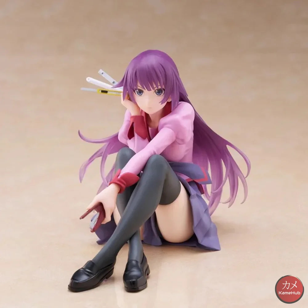 Monogatari Series - Senjougahara Hitagi Action Figure Taito Desktop Cute - Senjougahara Hitagi 13cm - Action Figure