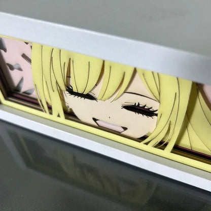 My Dress Up Darling - Marin Kitagawa Light Box 3D con Luce Led Gadget