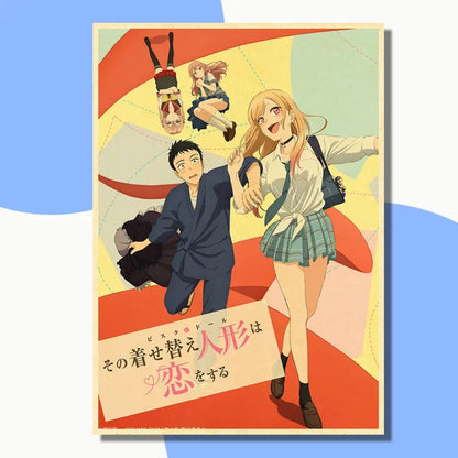 My Dress Up Darling / Sono Bisque Doll Wa Koi O Suru - Marin Kitagawa Anime Poster Aesthetic In A3