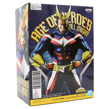 My Hero Academia / Boku No - All Might Action Figure Bandai Banpresto Age Of Heroes