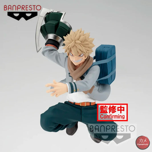 My Hero Academia / Boku No - Bakugou Katsuki Action Figure Bandai Banpresto Bravegraph