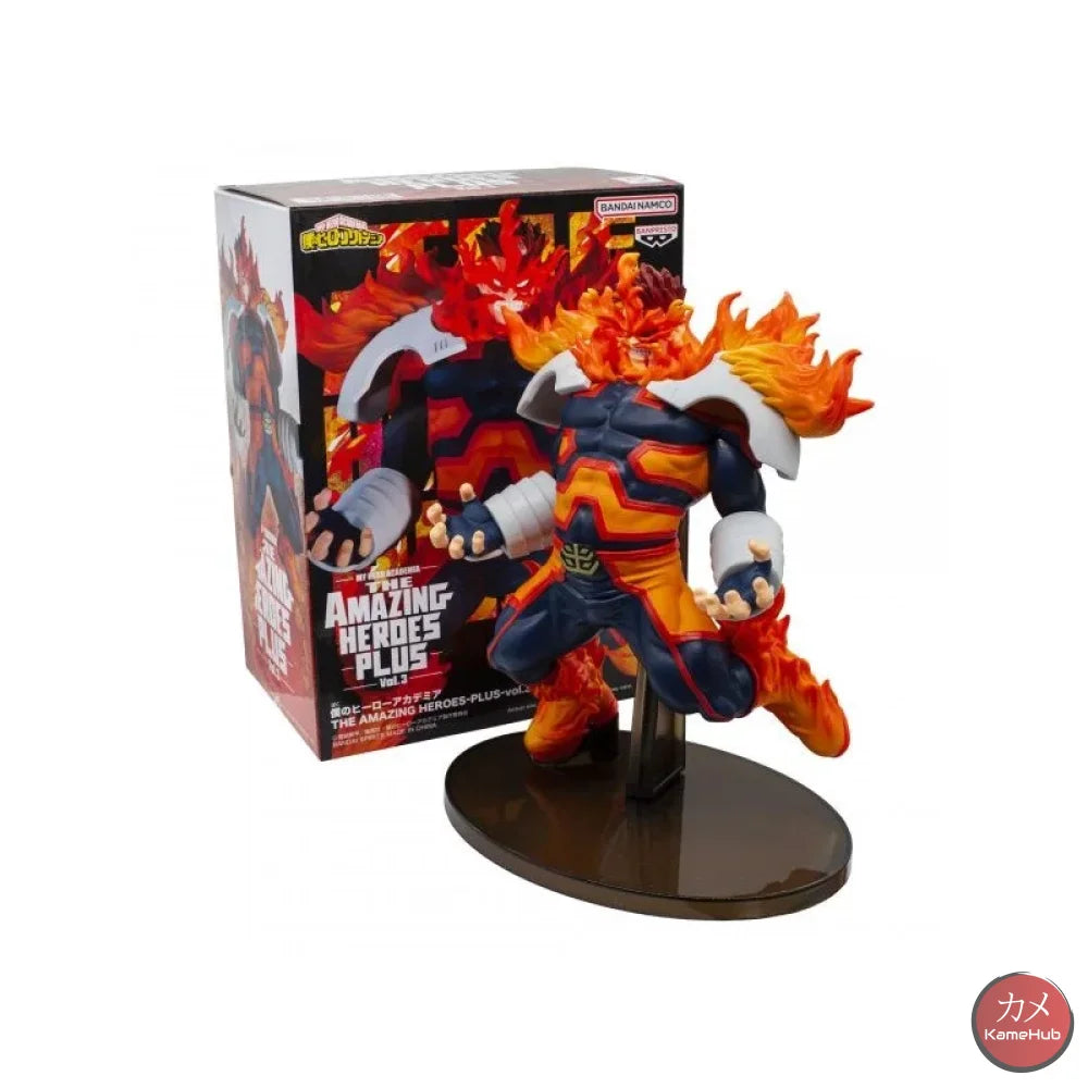 My Hero Academia / Boku No - Endeavor Action Figure Bandai Banpresto The Amazing Heroes Plus – Vol.3