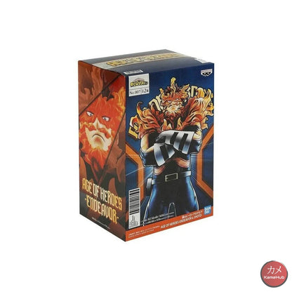 My Hero Academia / Boku No - Enji Todoroki Action Figure Bandai Banpresto Age Of Heroes