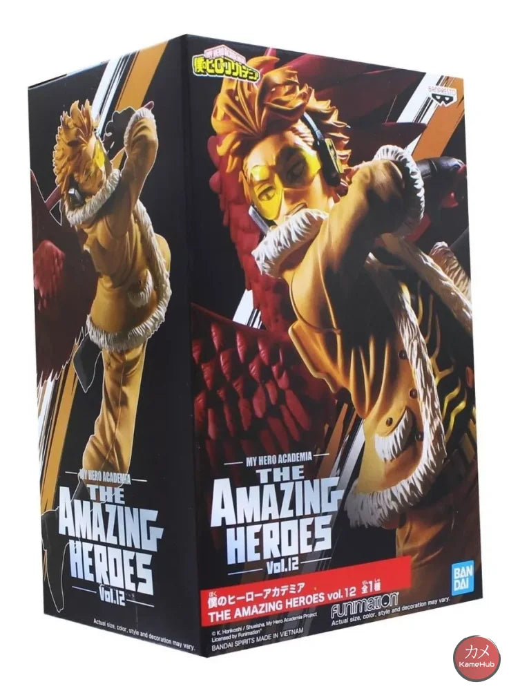 My Hero Academia / Boku No - Hawks Action Figure Bandai Banpresto The Amazing Heroes Vol.12