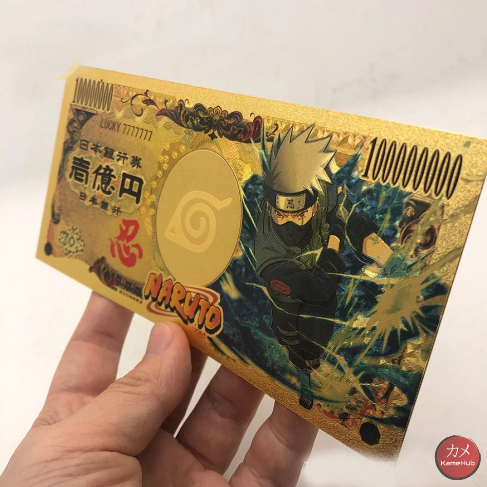 Naruto - Banconote Commemorative Da Collezione Hatake Kakashi Poster