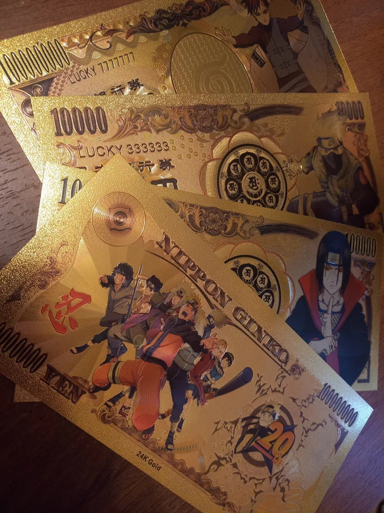 Naruto - Banconote Commemorative Da Collezione Poster