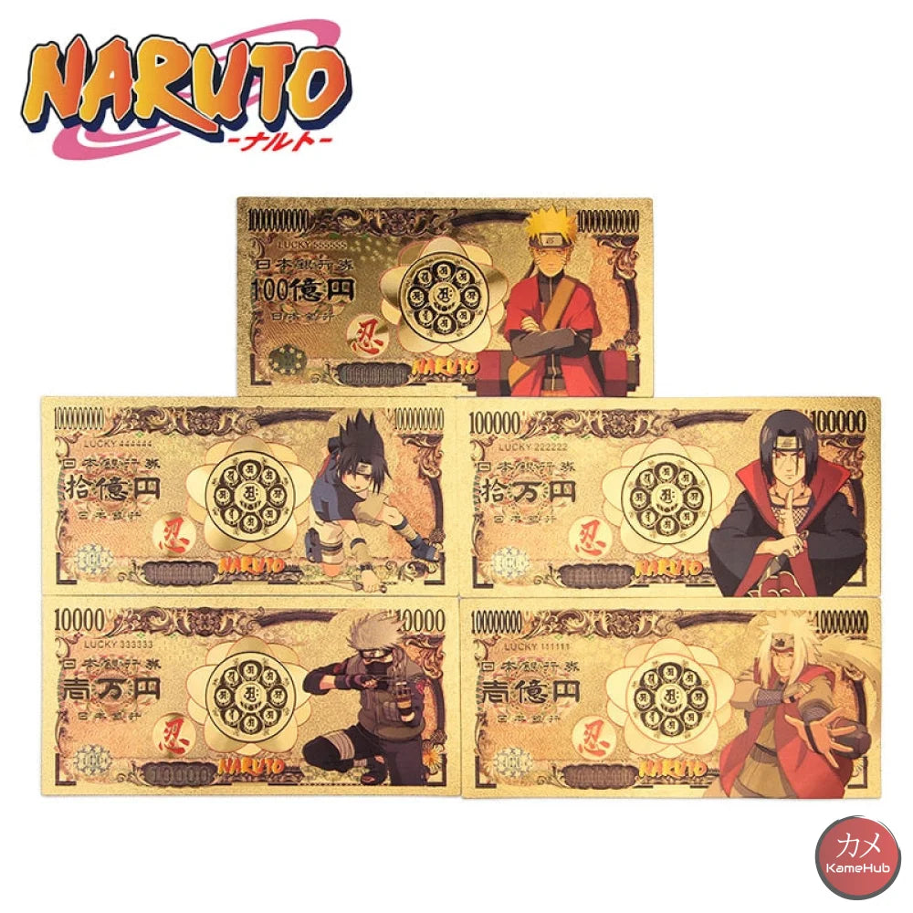 Naruto - Banconote Commemorative Da Collezione Poster