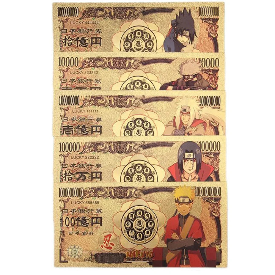 Naruto - Banconote Commemorative Da Collezione Poster