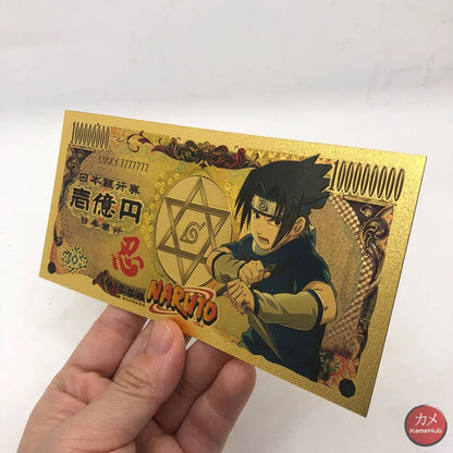 Naruto - Banconote Commemorative Da Collezione Uchiha Sasuke 3 Poster