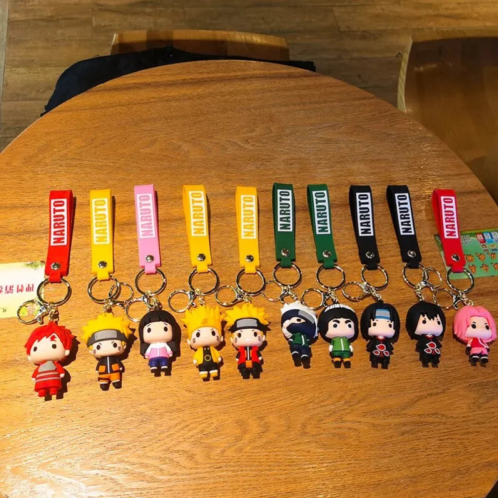 Naruto - Portachiavi In Silicone Accessori