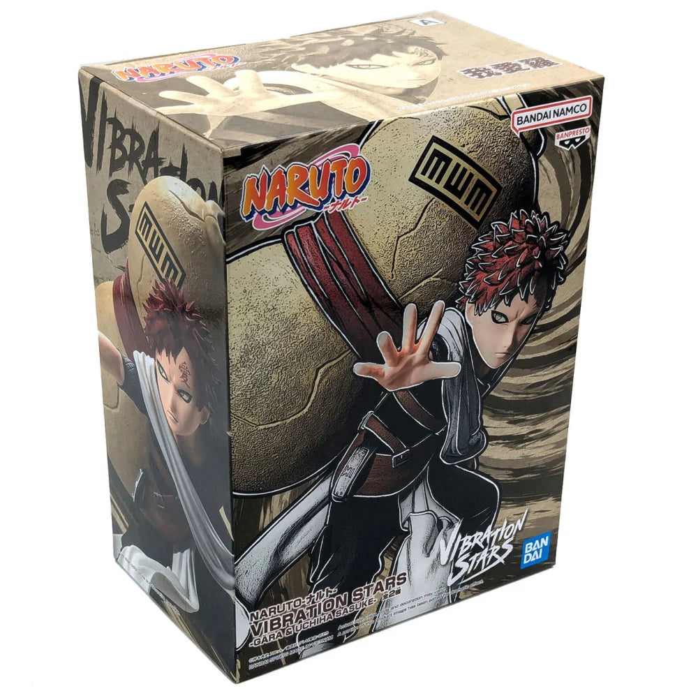 Naruto Prima Serie - Uchiha Sasuke e Gaara Action Figure Bandai Banpresto Vibration Stars - Action Figure
