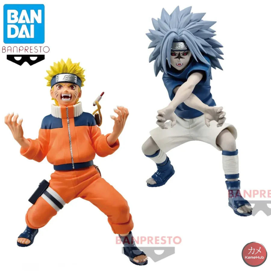 Naruto Prima Serie - Uzumaki E Uchiha Sasuke Originale Bandai Banpresto Novita Action Figure