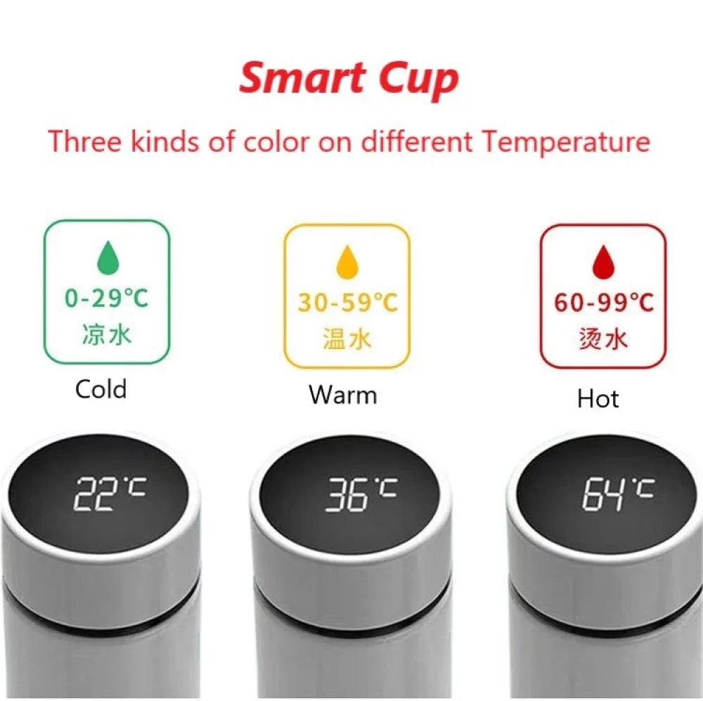 Naruto Shippuden - Borraccia Termica 450 Ml Con Display Digitale Intelligente Accessori