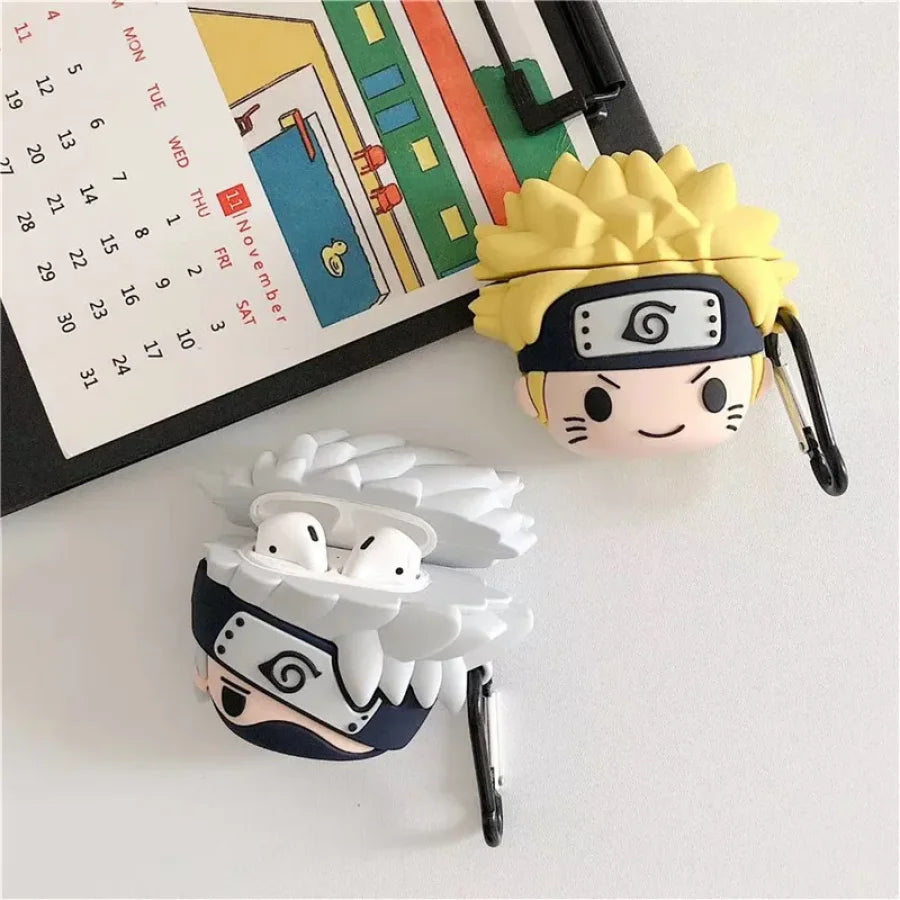 Naruto Shippuden - Cover Per Airpods In Silcone Accessori