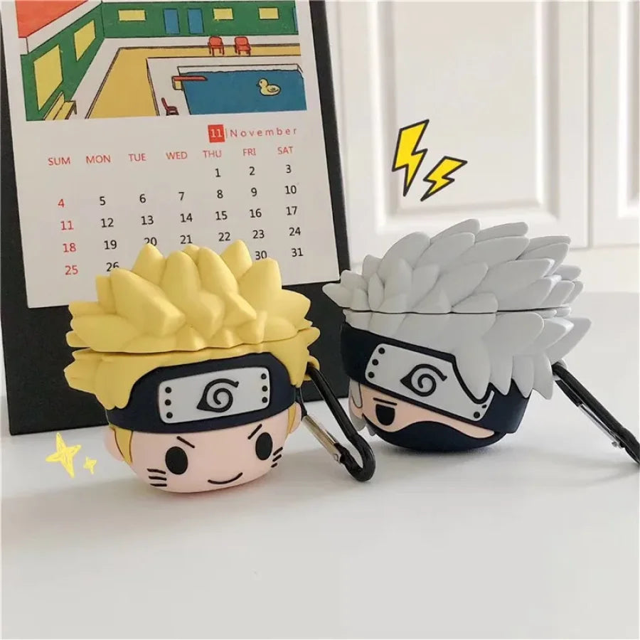 Naruto Shippuden - Cover Per Airpods In Silcone Accessori