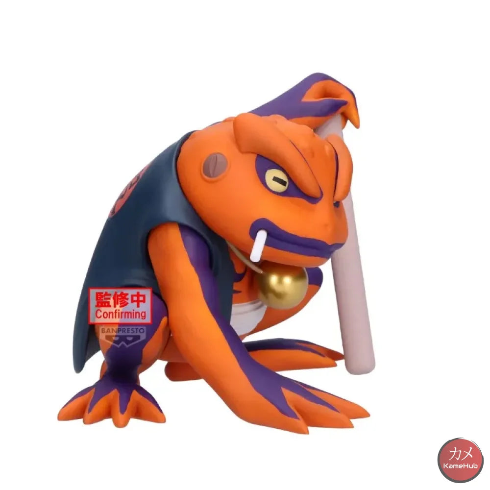 Naruto Shippuden - Gamakichi Action Figure Bandai Banpresto Soft Vinyl - Gamakichi 10cm - Action Figure