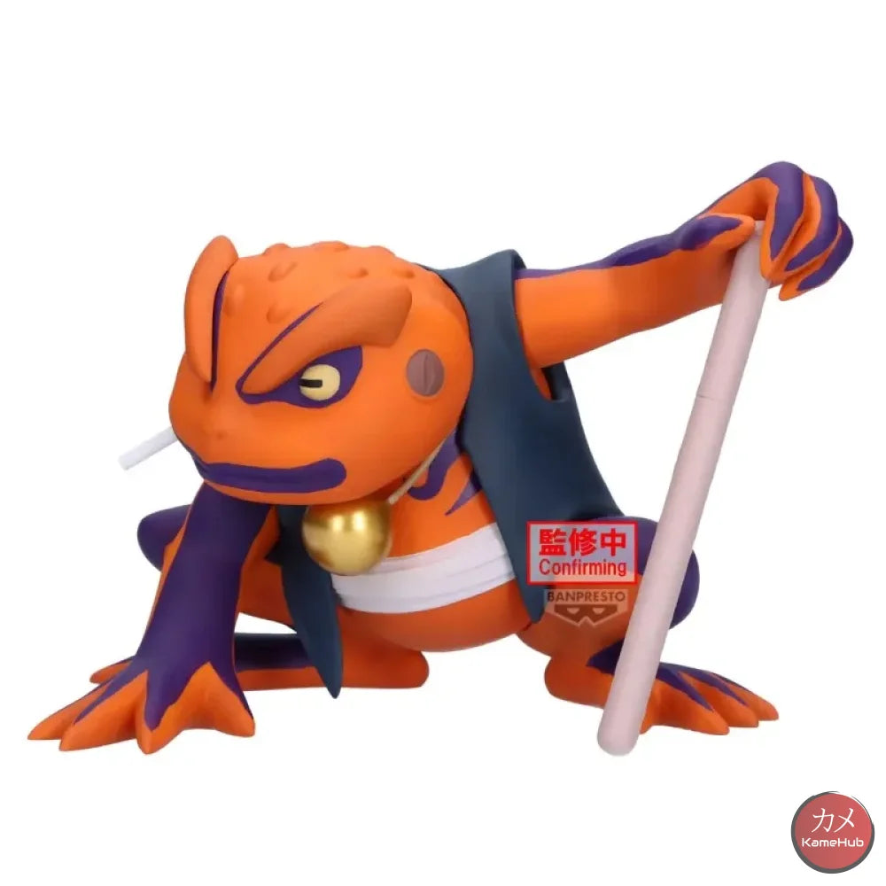 Naruto Shippuden - Gamakichi Action Figure Bandai Banpresto Soft Vinyl - Gamakichi 10cm - Action Figure