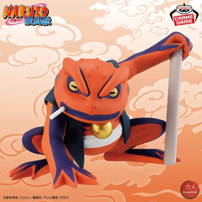 Naruto Shippuden - Gamakichi Action Figure Bandai Banpresto Soft Vinyl - Gamakichi 10cm - Action Figure