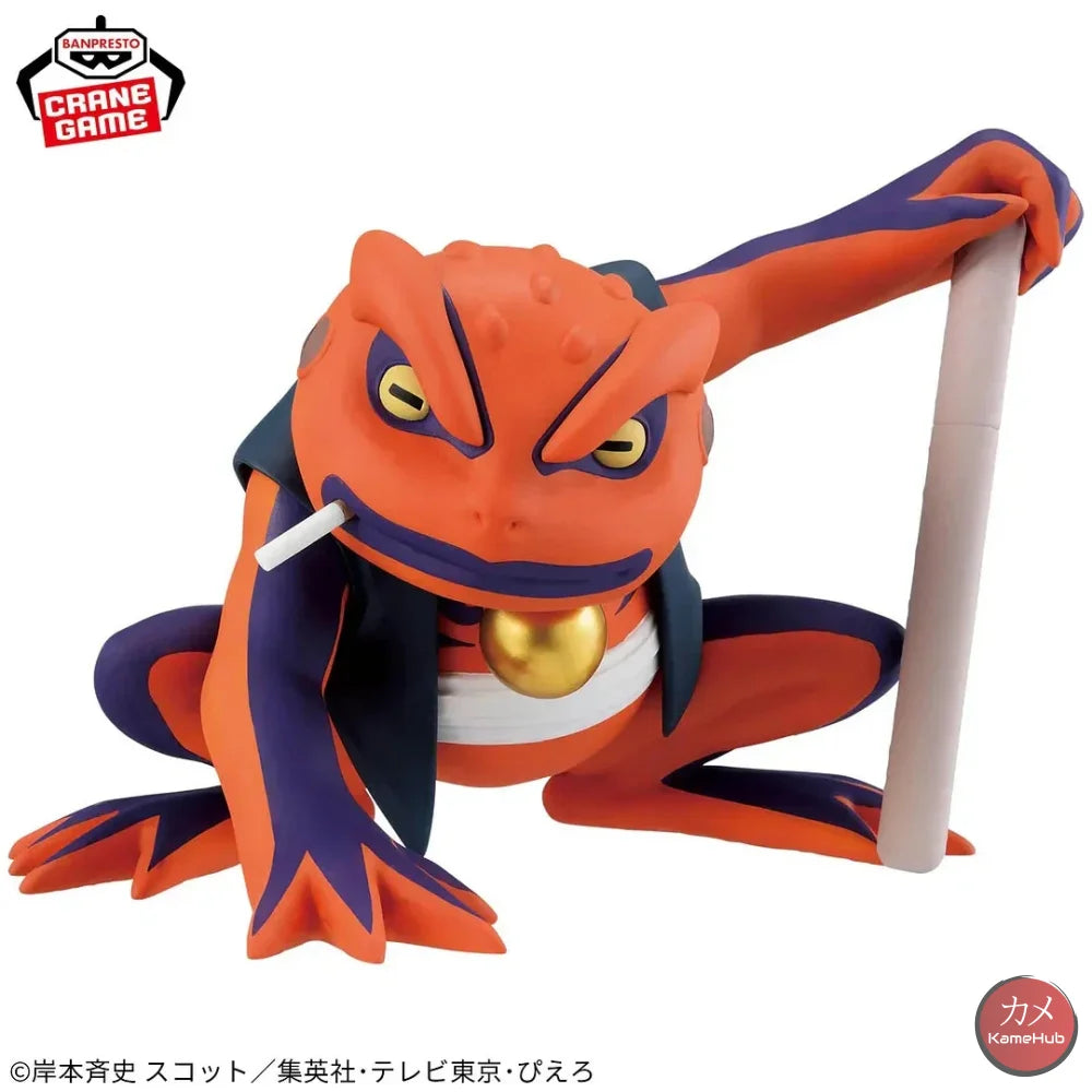 Naruto Shippuden - Gamakichi Action Figure Bandai Banpresto Soft Vinyl - Gamakichi 10cm - Action Figure