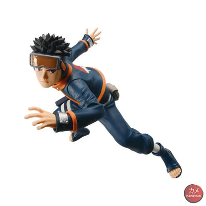 Naruto Shippuden - Hatake Kakashi E Uchiha Obito Originale Bandai Banpresto Vibration Stars 10Cm