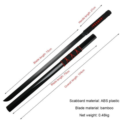 Naruto Shippuden - Katana Replica Perfetta In Bamboo 100 Cm Katane & Spade