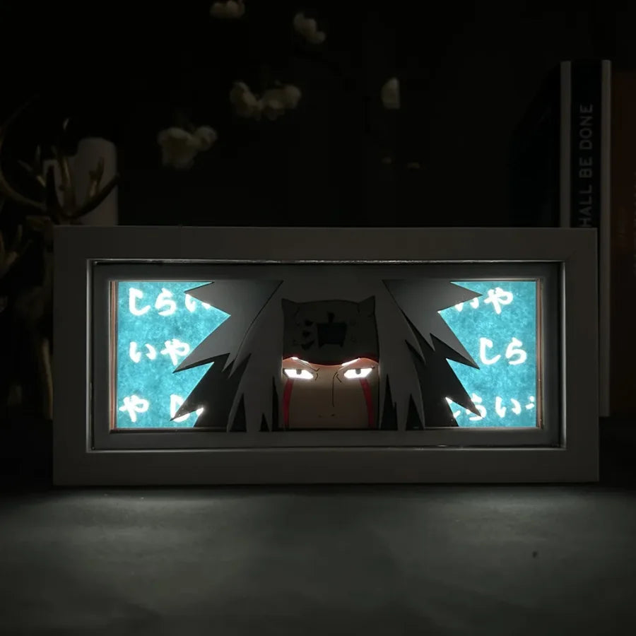 Naruto Shippuden - Light Box 3D Con Luce Led Gadget