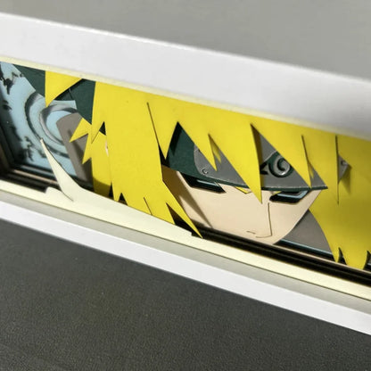 Naruto Shippuden - Light Box 3D Con Luce Led Gadget