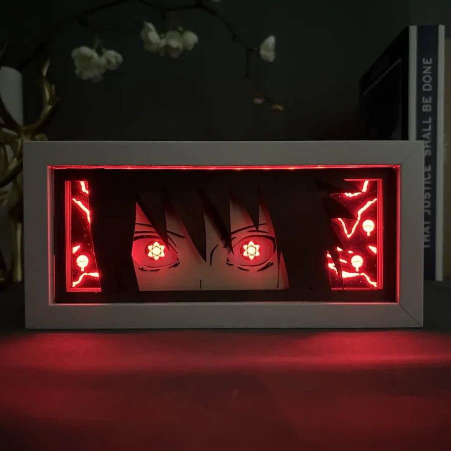 Naruto Shippuden - Light Box 3D Con Luce Led Gadget