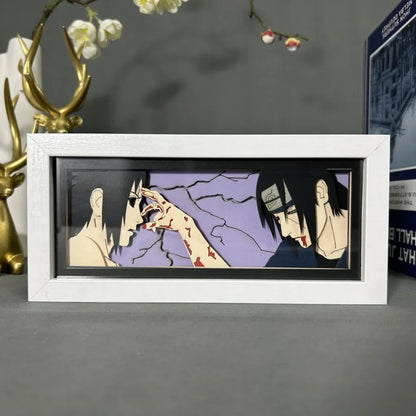 Naruto Shippuden - Light Box 3D Con Luce Led Gadget