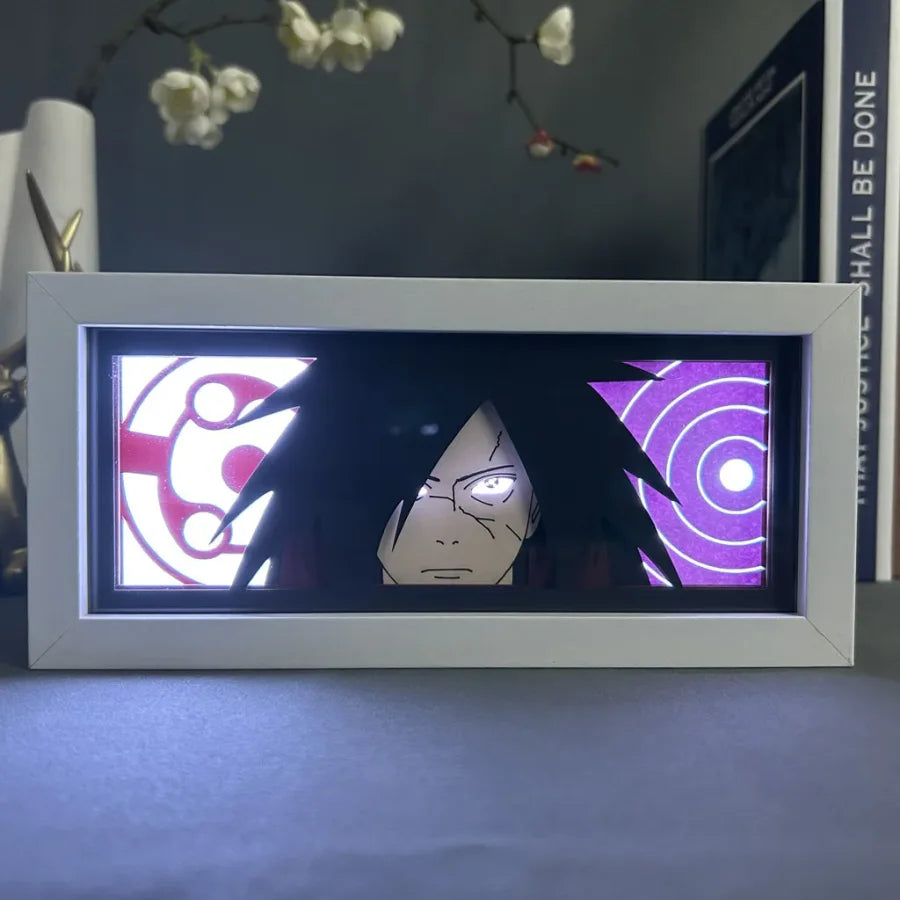 Naruto Shippuden - Light Box 3D Con Luce Led Gadget